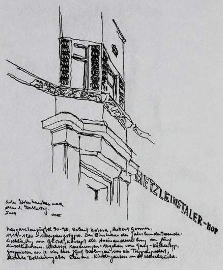 Architektur im 5. - Metzleinstalerhof, 1919/20, Margaretengürtel 90-98